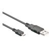 Wentronic goobay - USB 2.0 Kabel - USB 2.0 Typ A (M) - micro USB 2.0 Typ D (M) - 3 m - schwarz