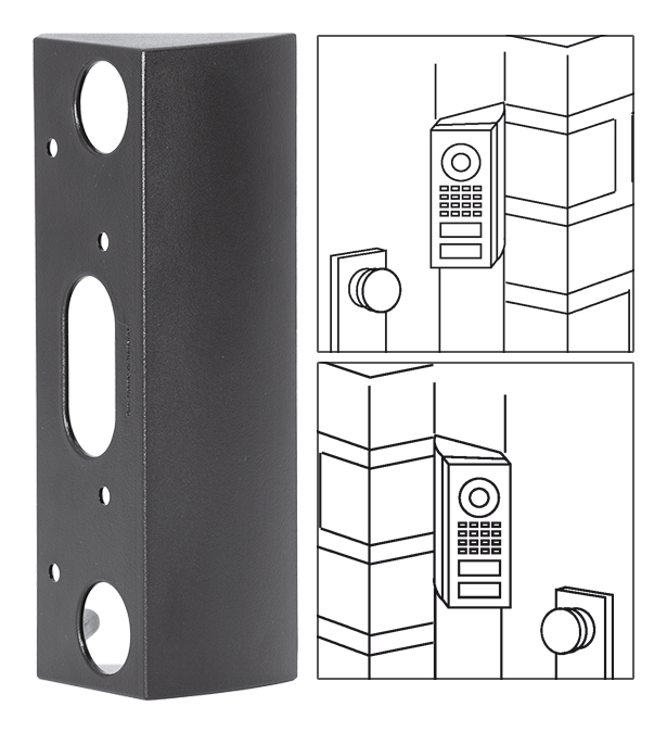 DoorBird D11 Home-Set WLAN Video-Türklingelsystem mit 4" Innenstation Aufputz Edelstahl V2A
