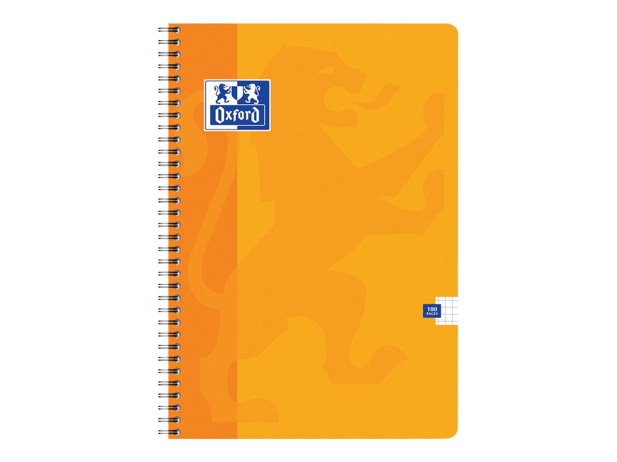 Oxford School Notizbuch A4 kariert 90 Blatt