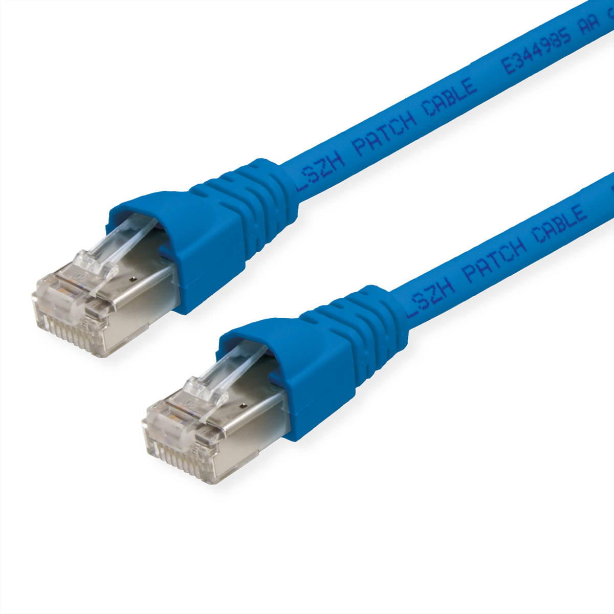 Telegärtner MP8 FS 600 Cat 6A S/FTP Patchkabel 5 m Blau