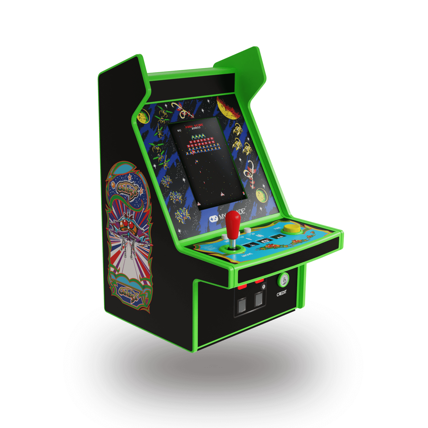 dreamGEAR My Arcade Micro Player Pro Galaga 2 in 1 Mehrfarbig