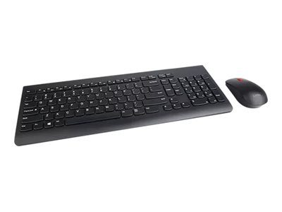 Lenovo Essential Wireless Combo Tastatur-und-Maus-Set Schwarz