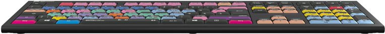 Logickeyboard LKB-PSO3-A2PC-DE Tastatur USB QWERTZ Deutsch Schwarz (LKB-PSO3-A2PC-DE)