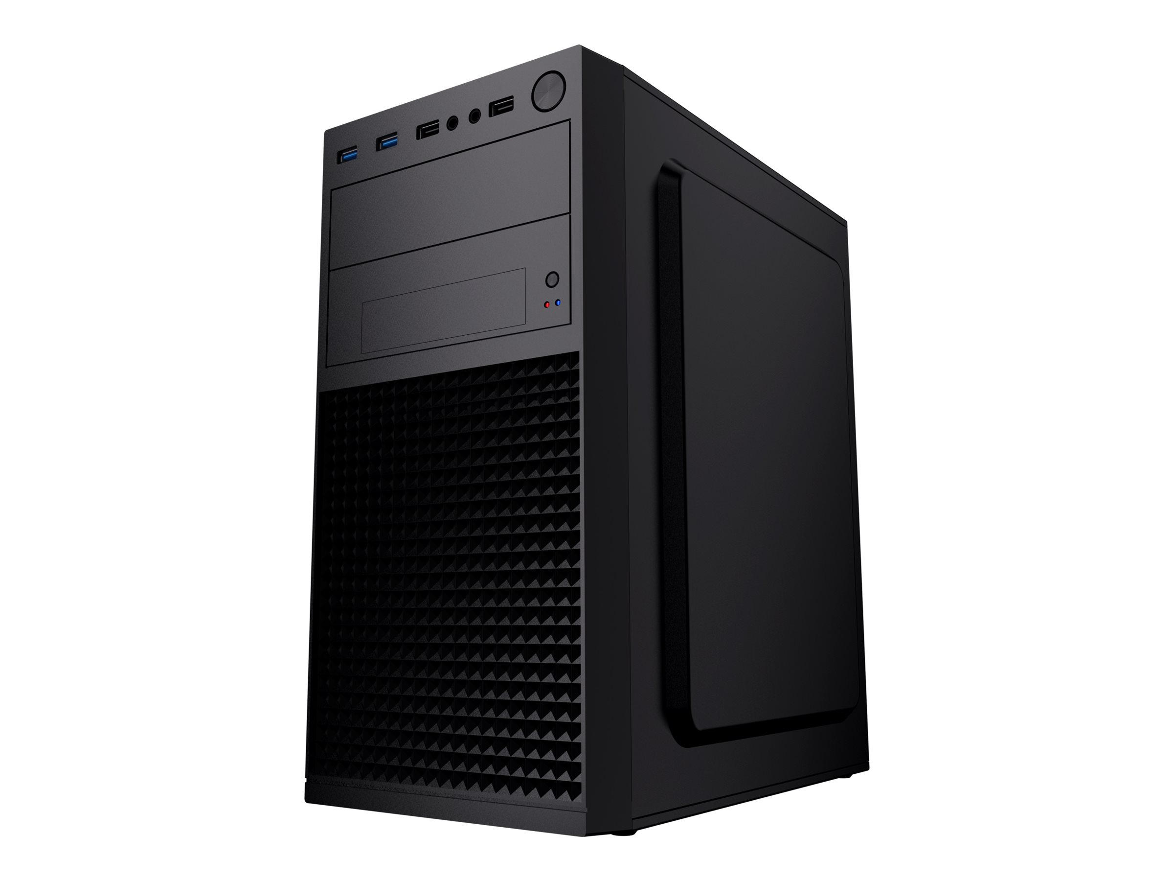 Gembird Fornax K300 Mini-Tower-Gehäuse Micro-ATX Schwarz