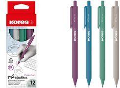 Kores Druckbleistift "M2 Grafitos Essentials", HB, 0,5 mm Minenstärke: 0,5 mm, ergonomische Dreiecksform, - 12 Stück (BB99154)