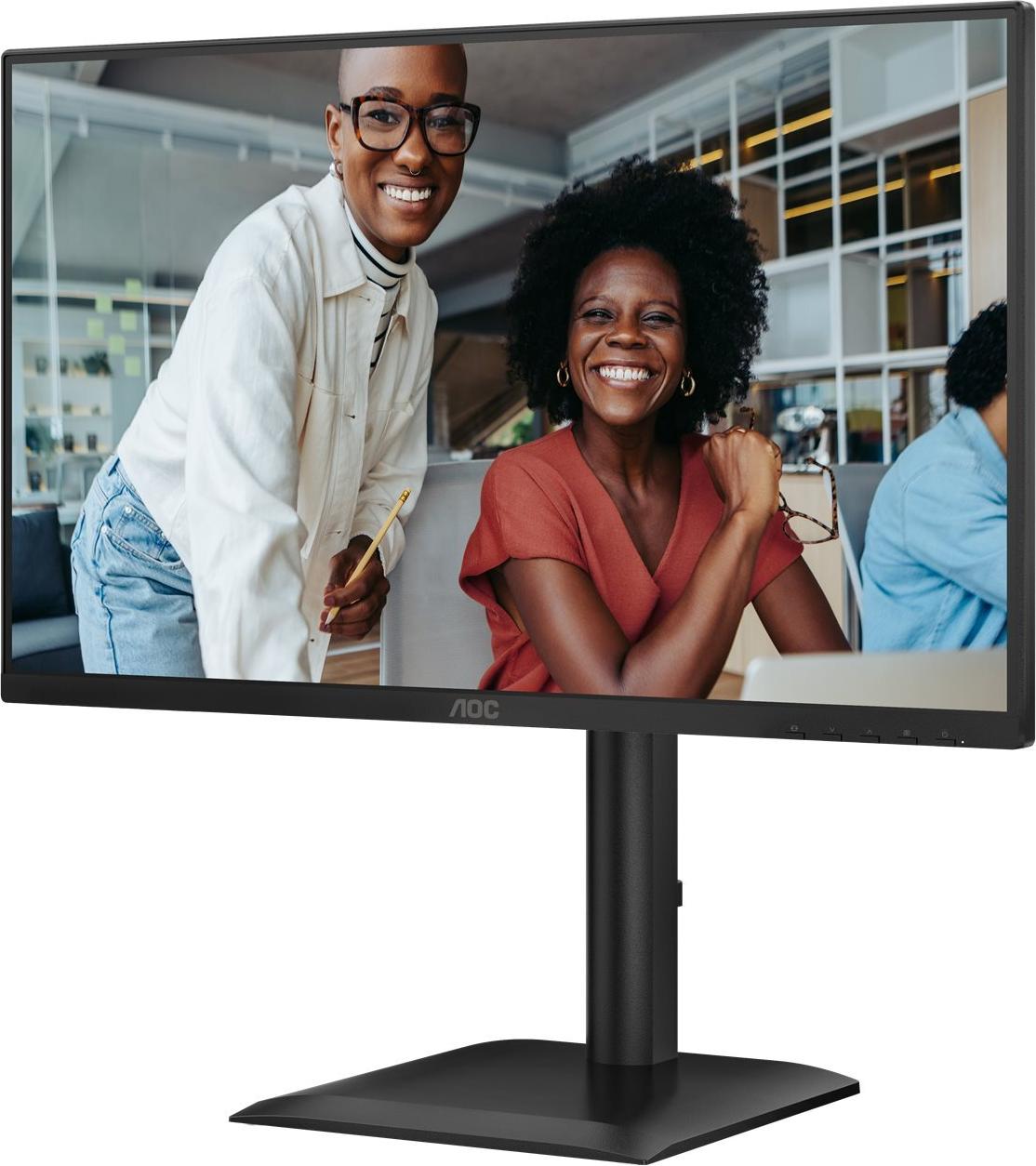 AOC 24E4U 24" FHD IPS Monitor 120 Hz Schwarz
