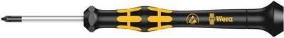 Wera ESD Kreuzschlitz-Schraubendreher 1550 PH Kraftform Micro PH 0 Klingenlänge: 40 mm N/A (05030119001)