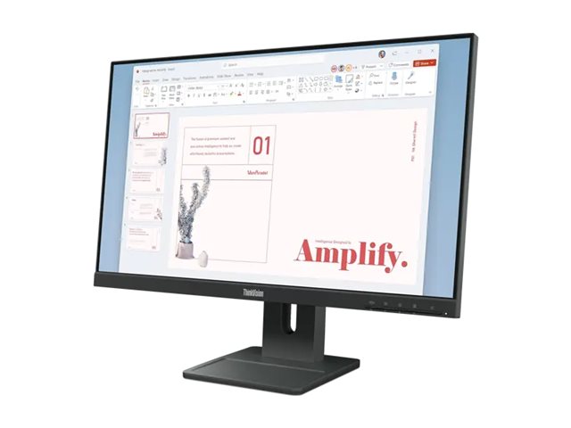 Lenovo ThinkVision E24-40 23,8" FHD IPS Monitor 100 Hz Raven Black