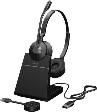 Jabra Engage 55 SE UC Stereo USB-A incl. Ladestation (9659-415-111)