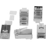 TP-Stecker TP, S-UTP, CAT6/CAT6A, 100-Pack, ohne Tülle, mit Einfädelkamm, Synergy21 (S215674)