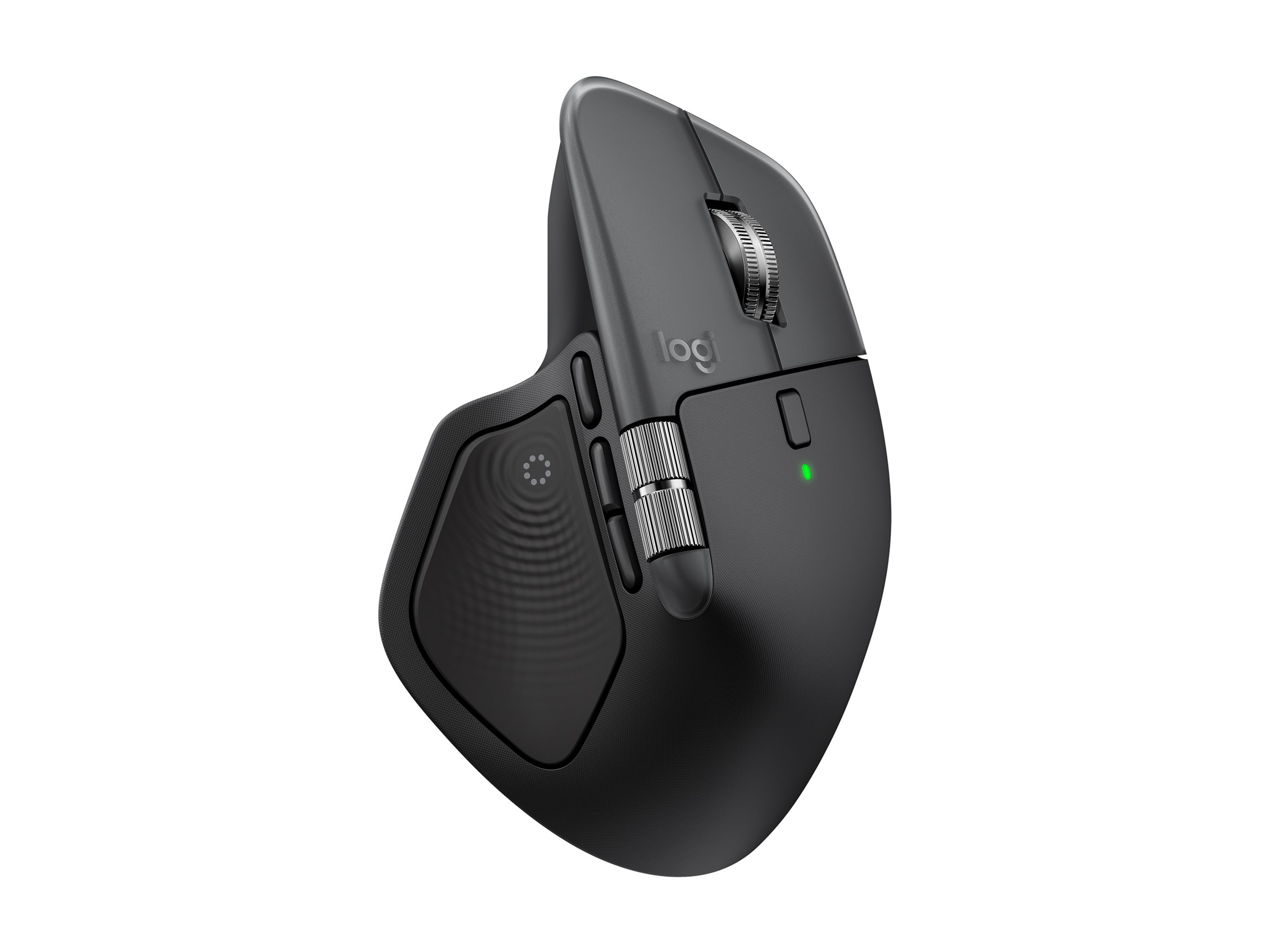 Logitech MX Master 4 for Mac Kabellose Maus Bluetooth 2.4 GHz Space Black