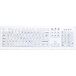 Active Key AK-C8100F Tastatur USB QWERTZ CHE Weiß (AK-C8100F-UVS-W/CH)