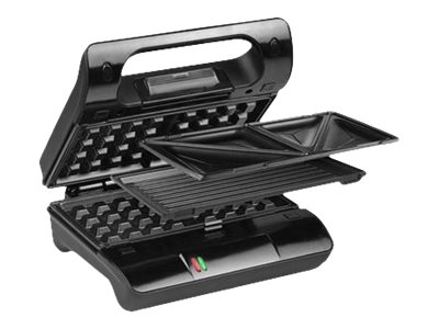 Princess Multi & Sandwich Grill Compact Pro 800 W Stahl/Schwarz