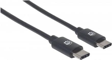 Manhattan 354882 3m USB C USB C Männlich Männlich Schwarz USB Kabel (354882)