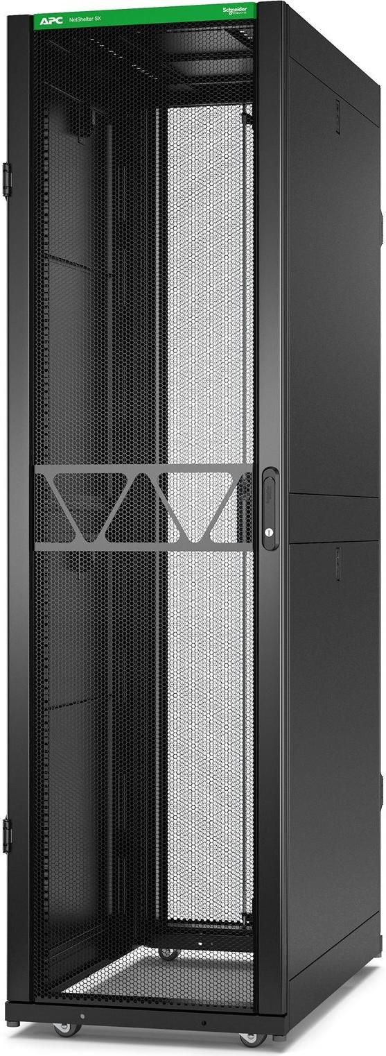 APC NetShelter SX Gen 2 Rack cabinet 2124H x 600W x 1070D mm with sides floor-standing Black 45U 19 TAA Compliant (AR3105B2)