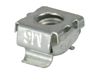 equip pro M6 Käfigmuttern- und Schraubensatz, 20 Sätze, Silber