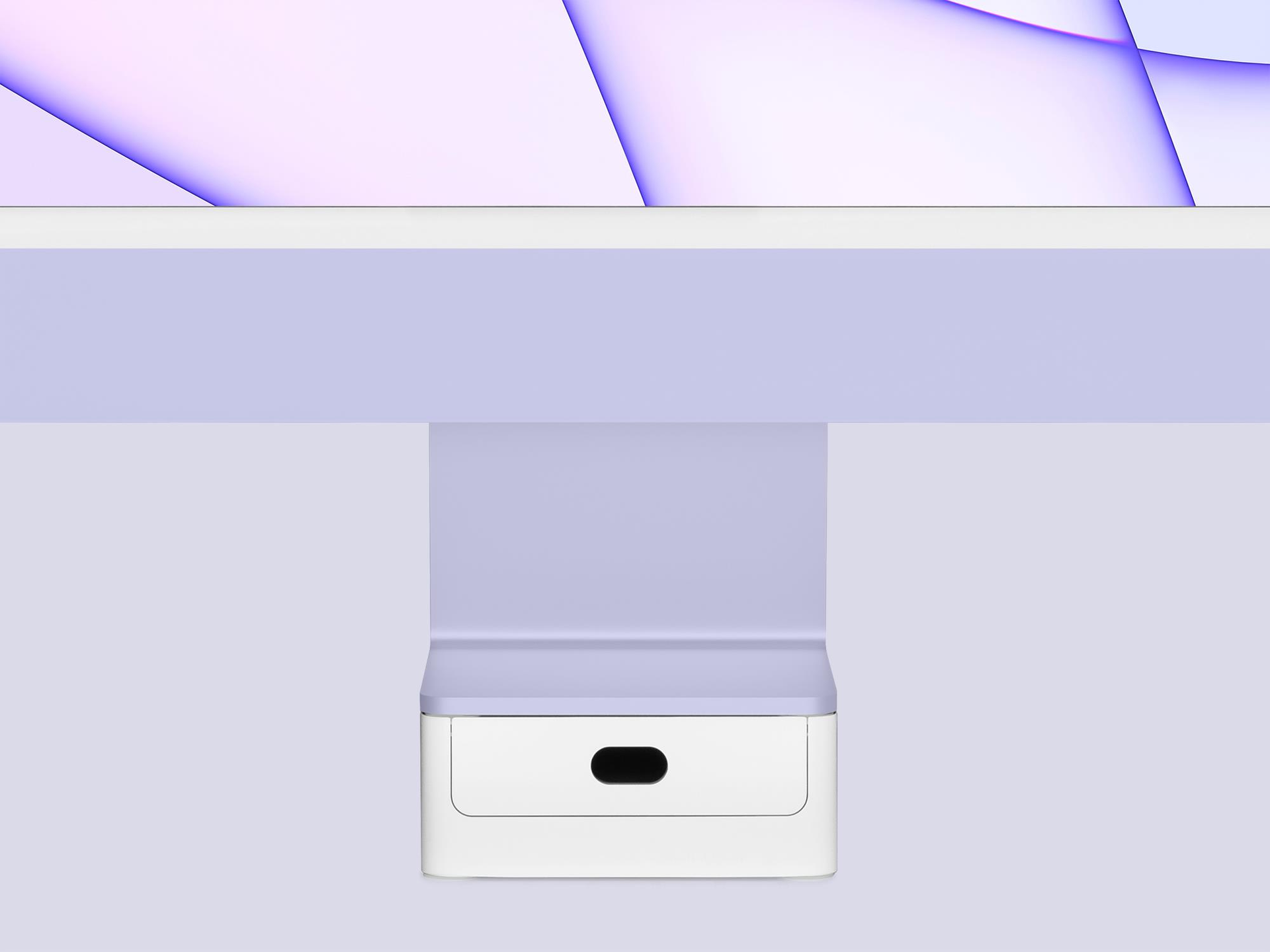 Rain Design mBase Monitorständer 24" Aluminium Weiß
