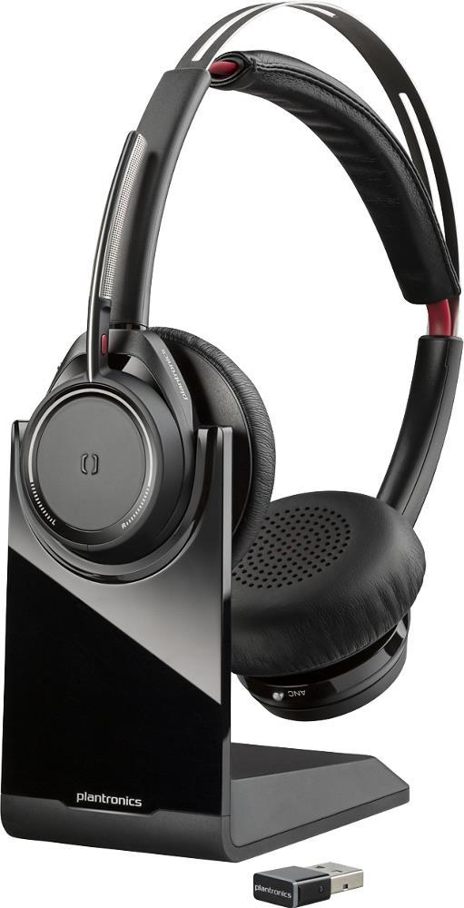 Poly Plantronics Voyager Focus UC B825 Kein Ladegerät Headset On Ear Bluetooth kabellos aktive Rauschunterdrückung (211710 101)  - Onlineshop JACOB Elektronik
