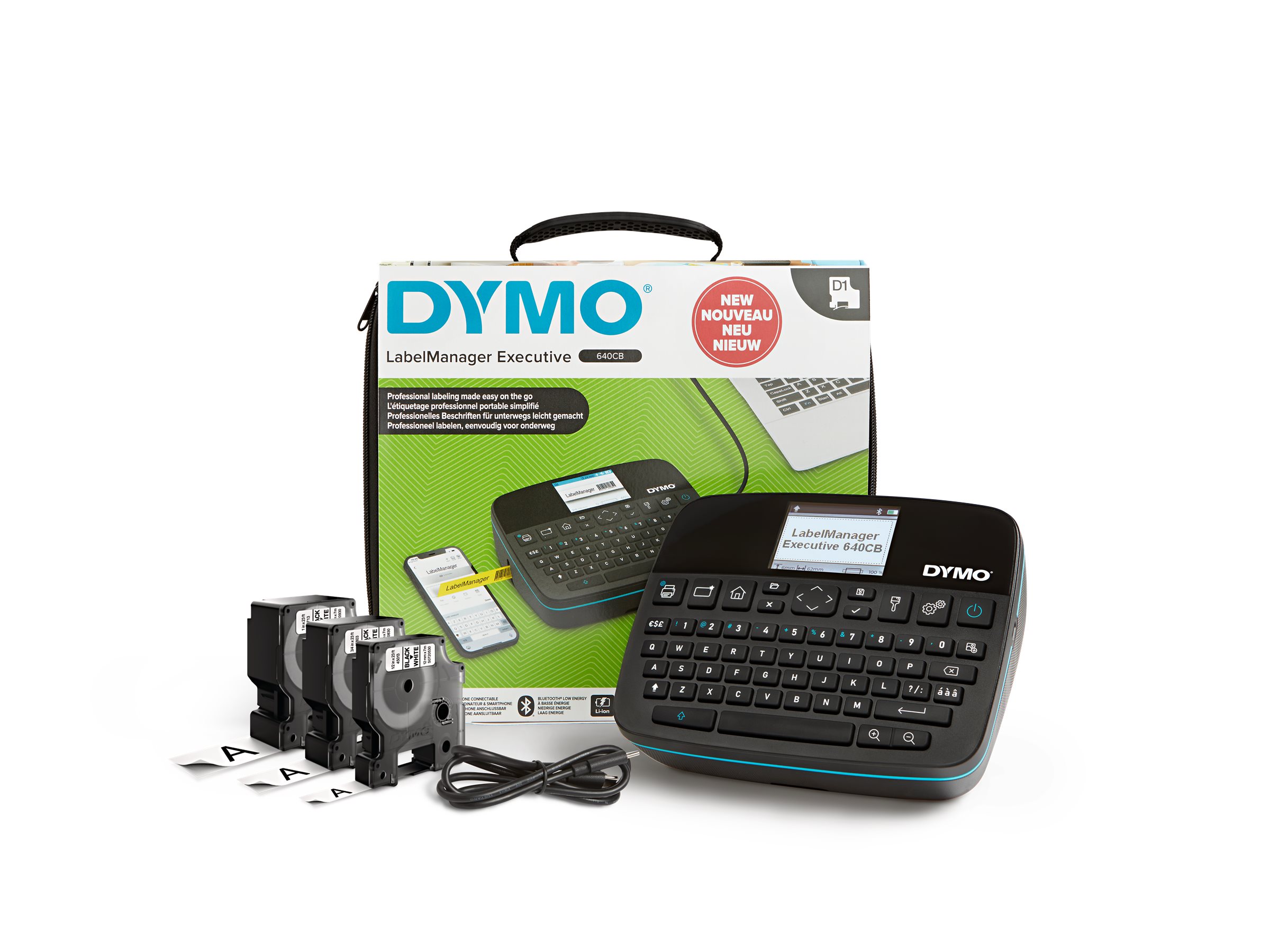 DYMO LabelMANAGER 640CB Etiketten-Drucker Schwarz