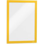 DURABLE Magnetrahmen selbstklebend DURAFRAME® gelb A4, 2 St. (487204)