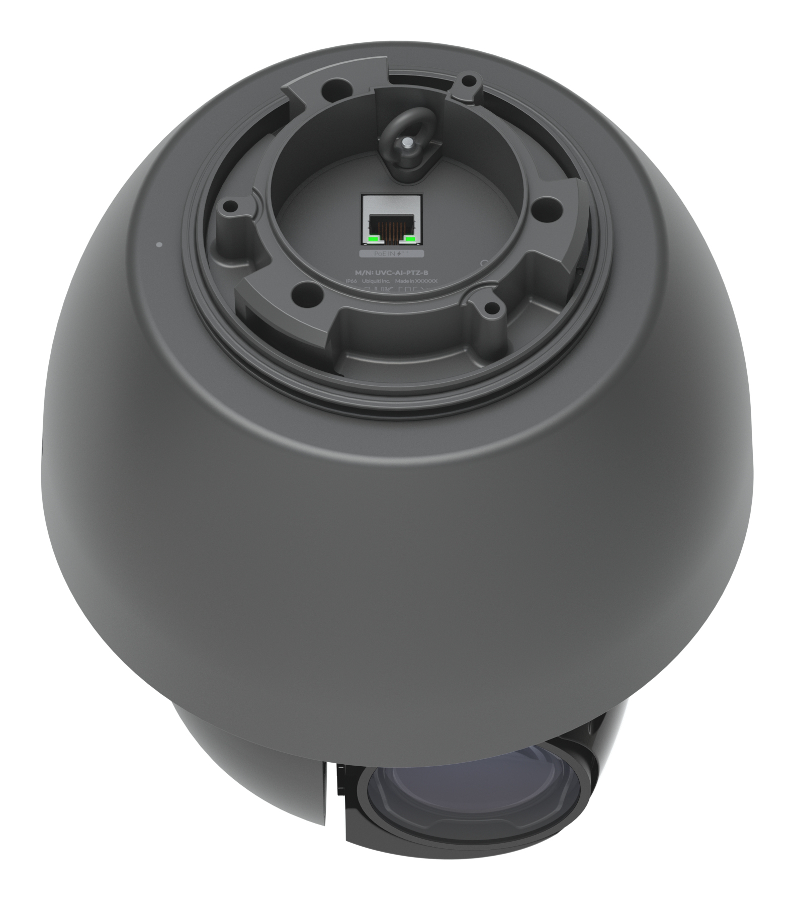 Ubiquiti UniFi AI PTZ Industrial 4K PTZ Netzwerk-Überwachungskamera Schwarz