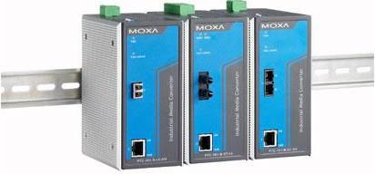 Moxa PTC-101-M-LC-HV Netzwerk Medienkonverter 100 Mbit/s 1300 nm Multi-Modus Blau - Grau (PTC-101-M-LC-HV)