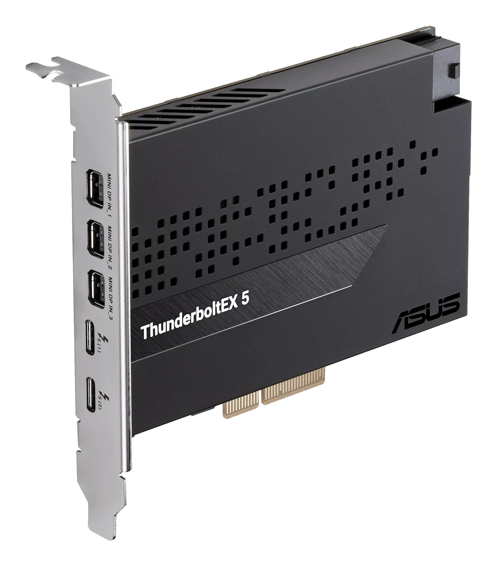 ASUS ThunderboltEX 5 Thunderbolt-Adapter PCIe 4.0 x4 Schwarz