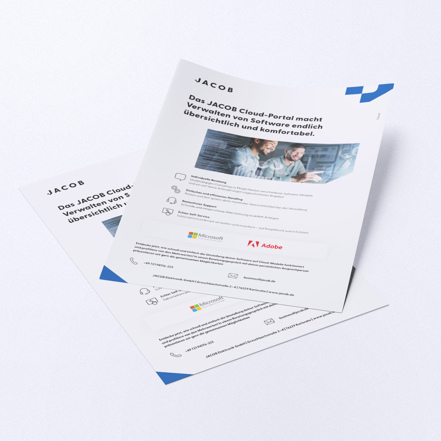 JACOB Cloud-Portal Onepager