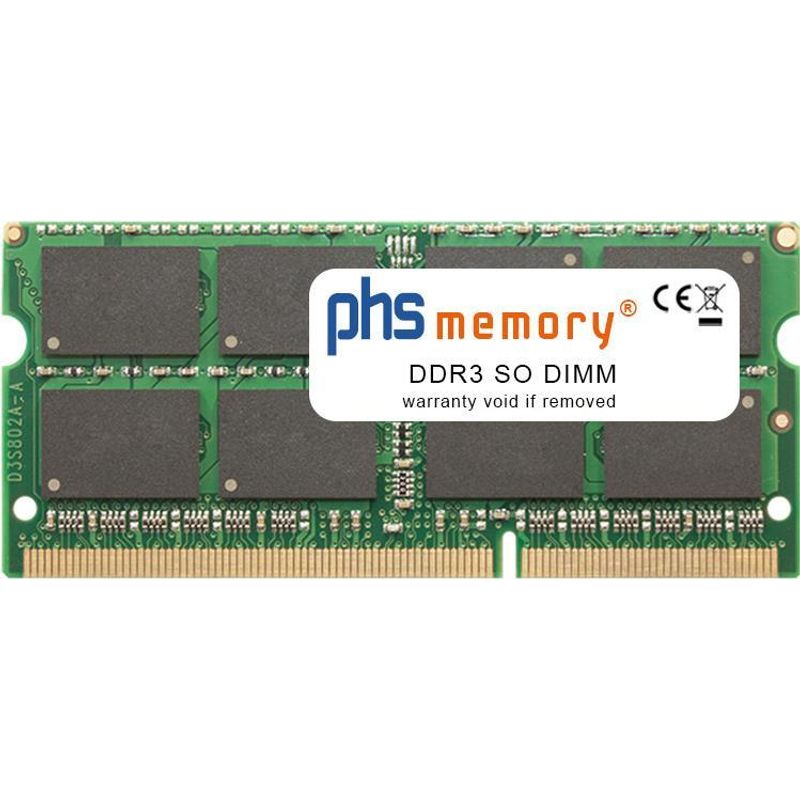 PHS-memory 8GB RAM Speicher für Acer Aspire V3-372-P4D2 DDR3 SO  