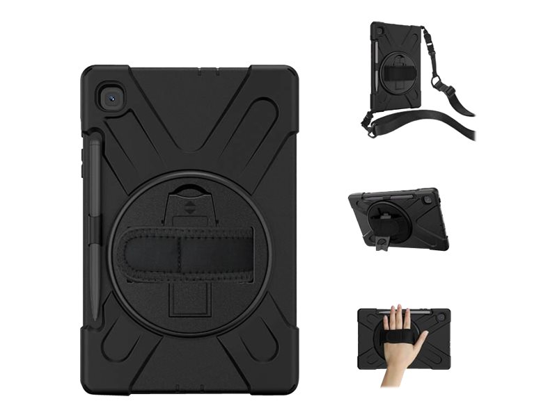 eSTUFF Defender Case für Samsung Galaxy Tab S6 Lite 10.4" Schwarz