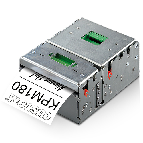 Custom KPM180H POS-Drucker Thermodruck 200 dpi 200 mm/s USB/RS-232/Ethernet Schwarz