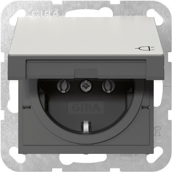 GIRA 4454600 SCHUKO KD System 55 Edelsta (4454600)