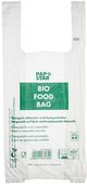 PAPSTAR Hemdchen-Tragetasche, aus Bio-Folie, transparent aus nachhaltigem Bio-Kunststoff, Maße: 470 x 220 mm, ideal - 1 Stück (88295)