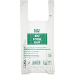 PAPSTAR Hemdchen-Tragetasche, aus Bio-Folie, transparent aus nachhaltigem Bio-Kunststoff, Maße: 470 x 220 mm, ideal - 1 Stück (88295)