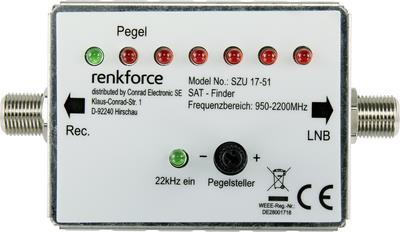 Renkforce RF-4470372 SAT Finder (RF-4470372)