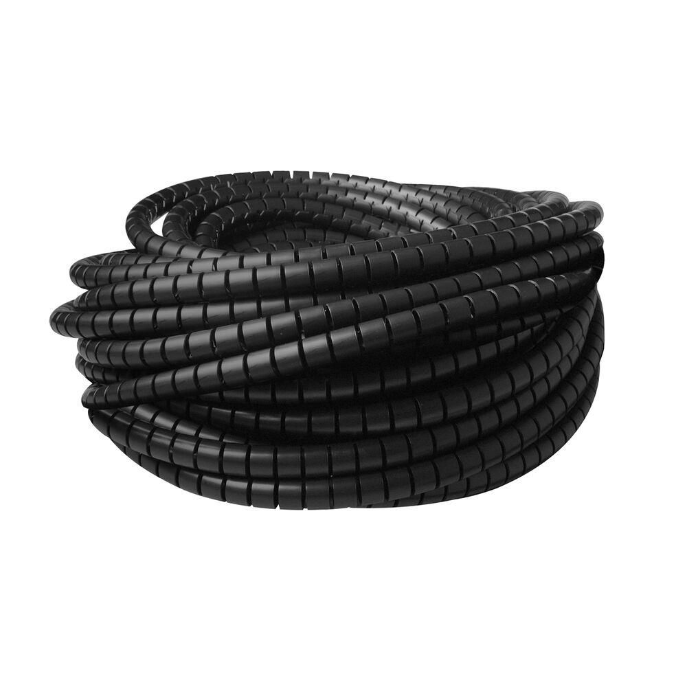 ACT CT4054 Spiralkabelwicklung 25 mm 20 m Schwarz