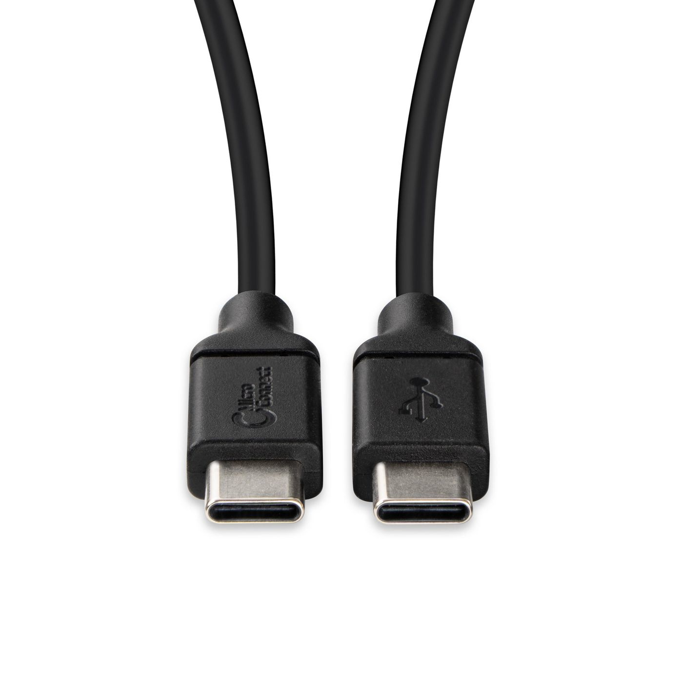 MicroConnect USB-C Ladekabel USB-C zu USB-C 1 m 60 W Schwarz