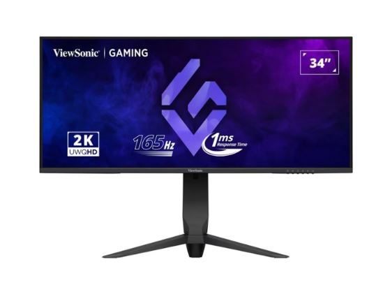 ViewSonic VX3480-2K-PRO 34” Monitor - WQHD, 165Hz, Gaming Monitor (VX3480-2K-PRO)