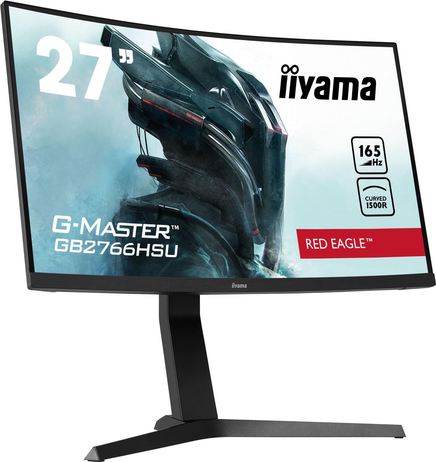 iiyama G-MASTER GB2766HSU-B1 LED display 68,6 cm (27" ) 1920 x 1080 Pixel Full HD Schwarz [Energieklasse E] (GB2766HSU-B1)