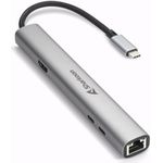 Sharkoon OfficePal Combo Adapter, Dockingstation - (grau)(4044951040704)