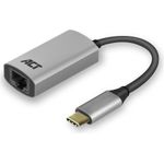 ACT AC7080 Kabelschnittstellen-/Gender-Adapter USB Type-C RJ-45 Grau (AC7080)
