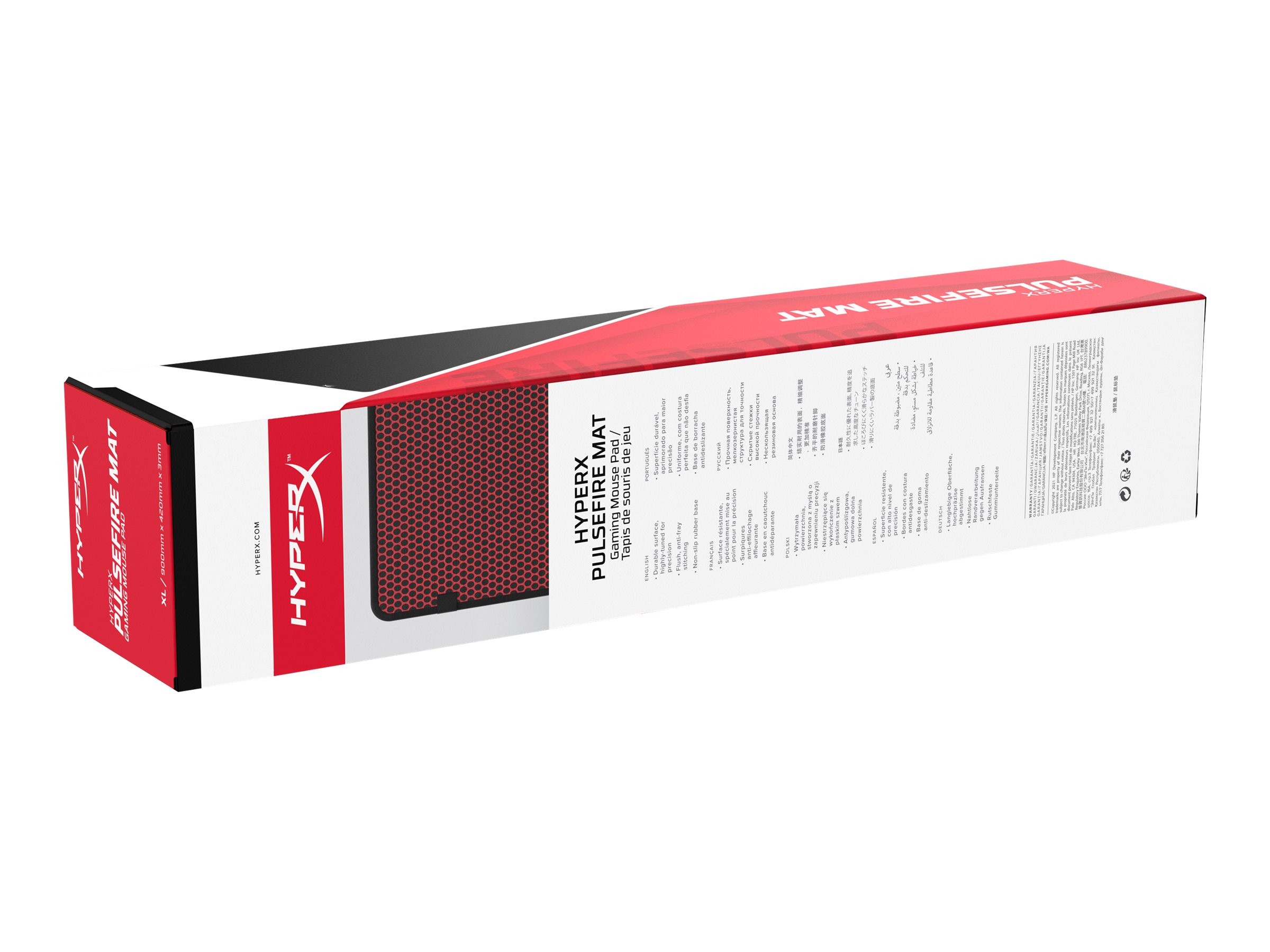HyperX Pulsefire Mat Mauspad XL 900 mm x 420 mm Schwarz