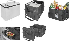 WEDO BigBox Set: BigBox Shopper + BigBox Cooler Kühltasche BigBox Shopper: Einkaufstasche in L, schwarz, mit Klettbe - 1 Stück (58 259902)