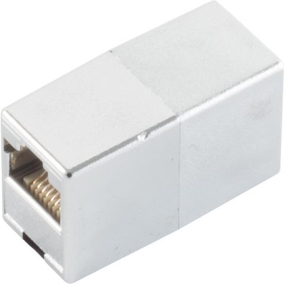 S/CONN maximum connectivity Adapter Modular Patch Verbinder-cat. 5 Kabelverbinder RJ45 -metallisiert-geschirmt SET 5 Stück (75005-M-SET5)