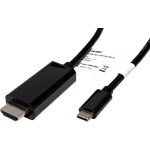 ROLINE 11045843 5 m USB Typ-C HDMI Typ A (Standard) Schwarz (11.04.5843)