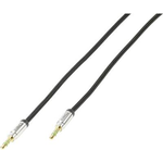 Vivanco Klinke Audio Anschlusskabel [1x Klinkenstecker 3.5 mm - 1x Klinkenstecker 3.5 mm] 0.5 m Schwarz (38768)