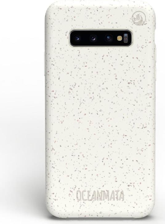 OCEANMATA Handyhülle Samsung S10 | weiß | nachhaltige Samsung Hülle (8720256018384)