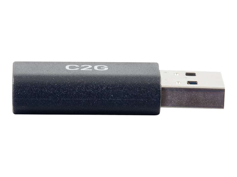 C2G USB-C auf USB-A Adapter SuperSpeed USB 3.0 5 Gbps Schwarz