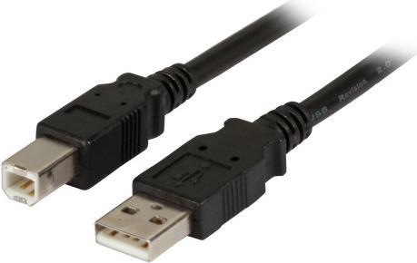 EFB-Elektronik USB2.0 Anschlusskabel A-B, St.-St., 5,0m, schwarz, Premium Hersteller: EFB Elektronik (K5256SW.5)