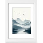 Hama Kunststoffrahmen Chill, Weiß, 13 x 18 cm (00193294)